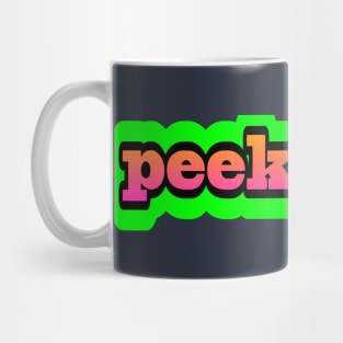 peek a boo Mug